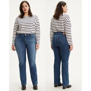 Levi’s NWT 414 CLASSIC STRAIGHT WOMEN'S JEANS PLUS SIZE 24W